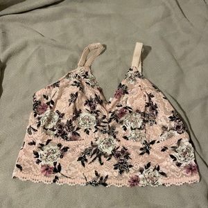 Brand new! Pink floral torrid bralette